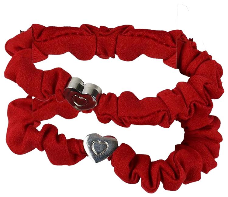 Juuksekumm Accessories With Style punane südamega