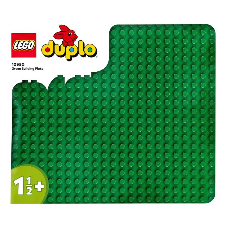 10980 LEGO Duplo plaat, roheline