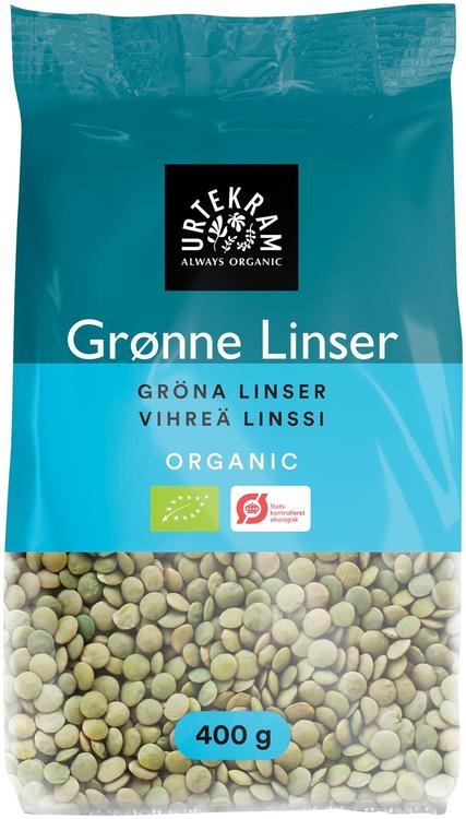 Urtekram roheline mahelääts 400 g