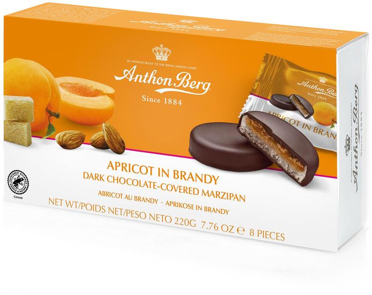 Anton Berg šokolaad aprikoosi ja matsipaniga 220g
