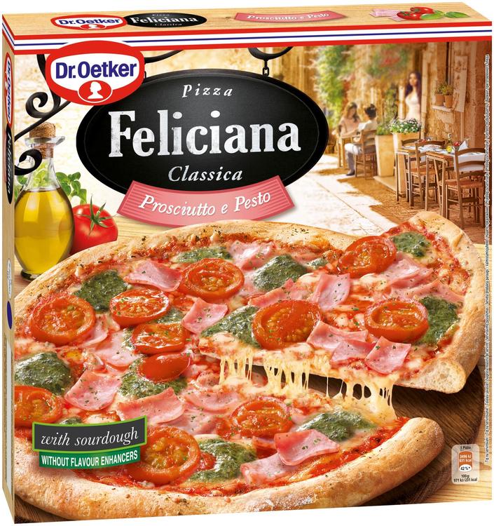 Dr.Oetker Feliciana Juuretisega Pitsa Prosciutto Ja Pestoga 360 G