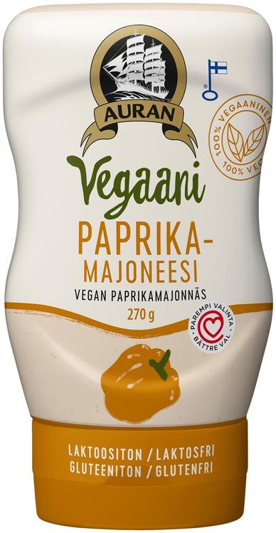 Auran veganmajonees paprikaga 270g