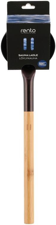 Leilikulp 43 cm alumiinium, bambusest käepide