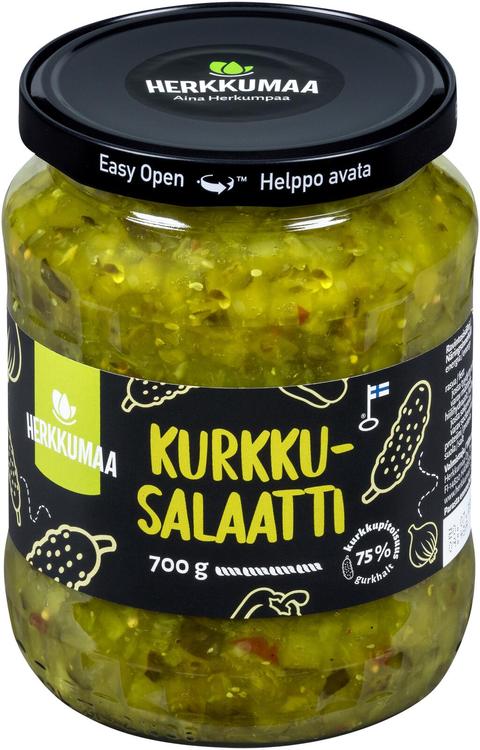 Herkkumaa kurgisalat, 700 g
