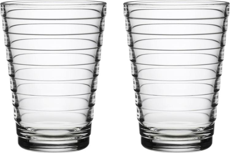 Joogiklaas Aino Aalto 33 cl 2 tk, läbipaistev
