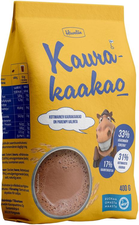 Hirvelän kaerakakaopulber 400g