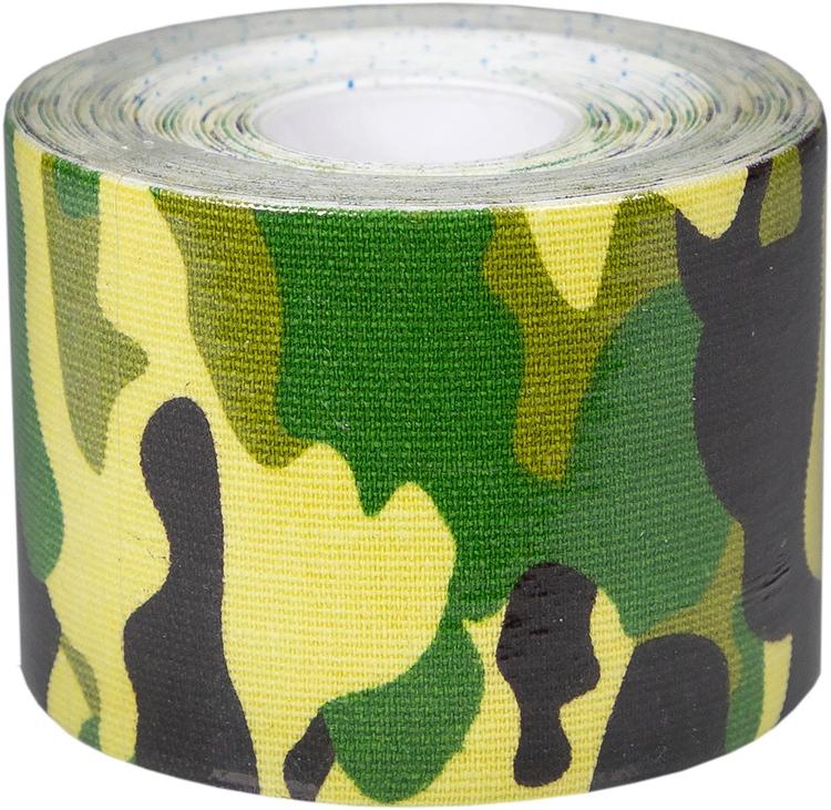 Kinesioteip 5 cm x 5 m, camo roheline