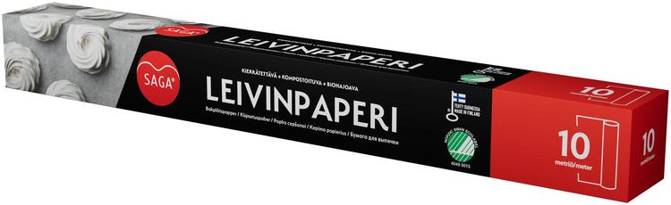 Saga küpsetuspaber 10m