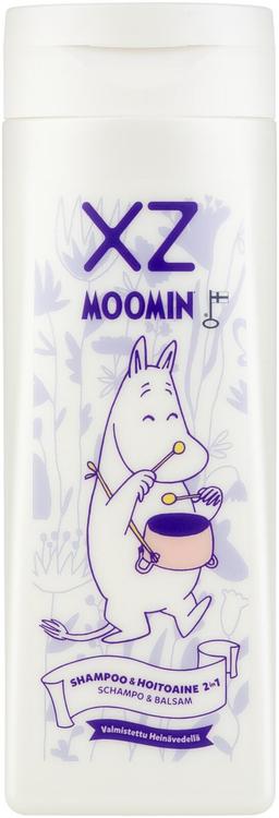 Laste shampoon+palsam Muumi 2in1 250 ml