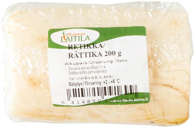 Valge redis 200g
