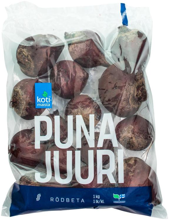 Kotimaista punapeet 1kg