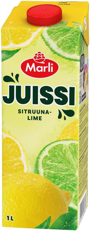 Juissi sidruni-laimijook 1L