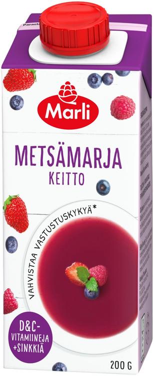 Marli Metsamarjasupp + D&C vitamiinid, tsink 200g