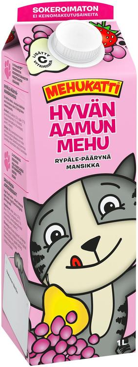 Mehukatti hea päevaal. mahl, viinamari-pirn-maasikas 1 l