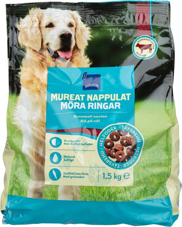 Täissööt koertele liha ja teraviljaga 1,5 kg