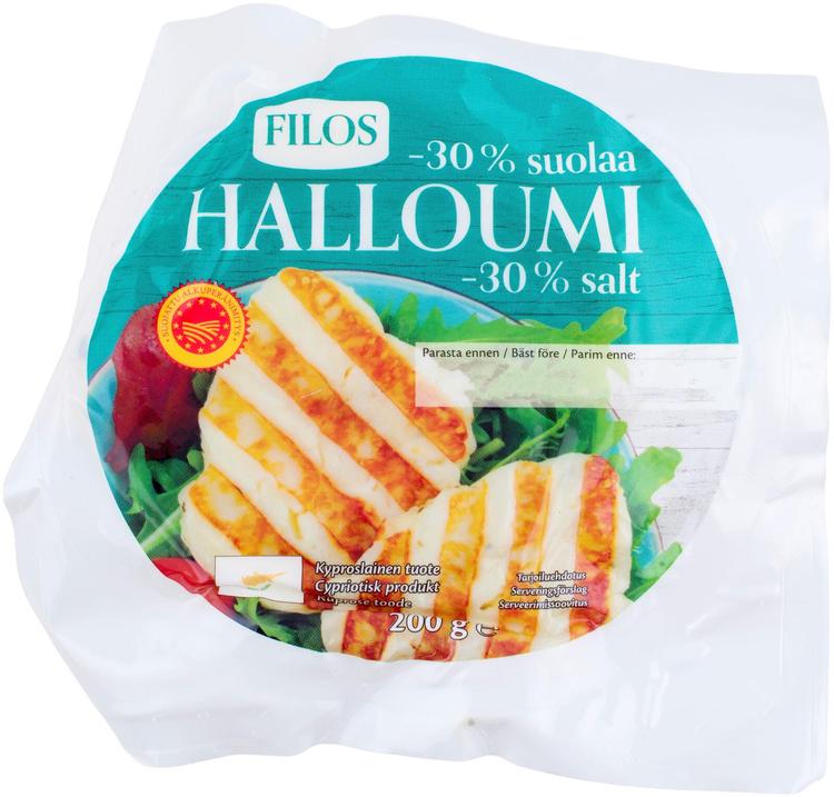 Filos vähendatud soolaga Halloumi juust, 200g
