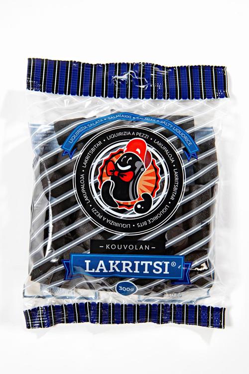 Kouvolan Lakritsi salmiakki kommikott 300g