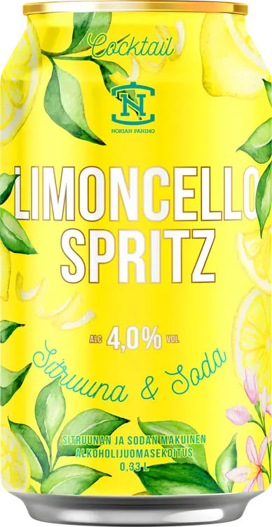 Nokian Panimo Cocktail Limoncello Spritz 4,0 til-% 0,33l
