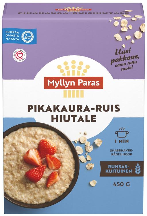 Myllyn Paras kaera-ja rukkihelbed 450 g