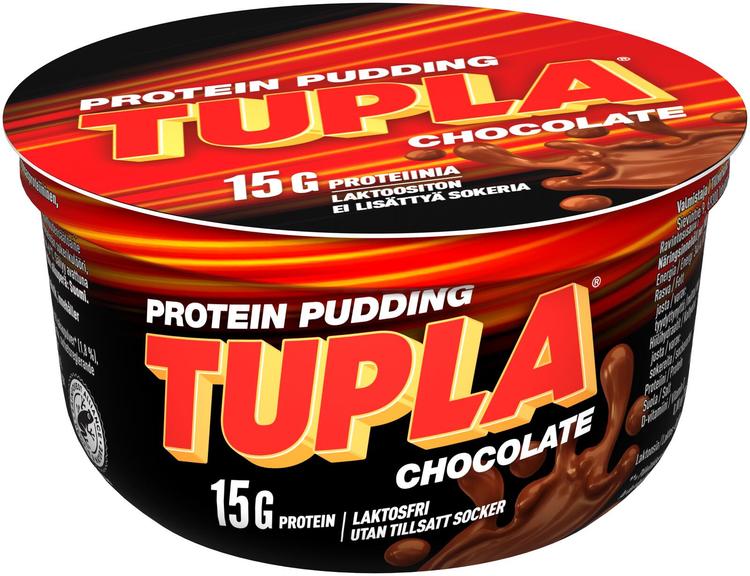 Tupla laktoosivaba šokolaadimaitseline proteiinipuding 150 g