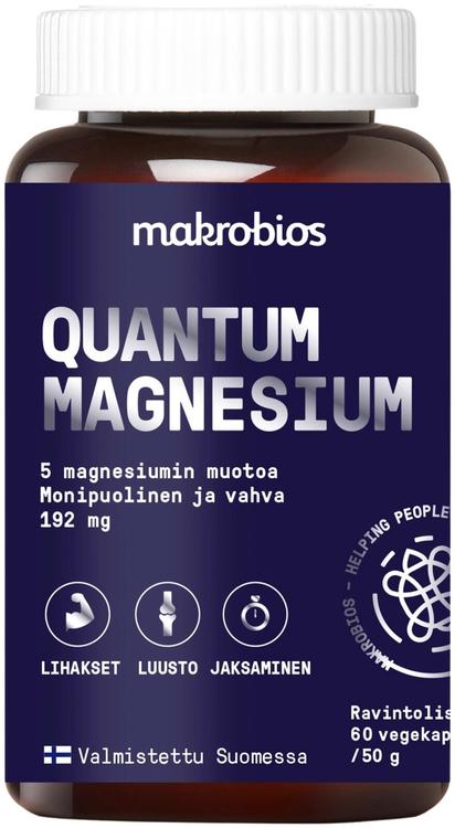 Makrobios Quantum magneesiumitabletid 60 tk 50 g