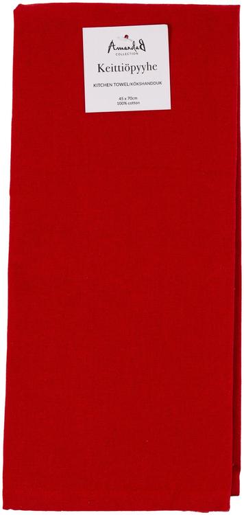 Köögirätik tumepunane 45x70 cm