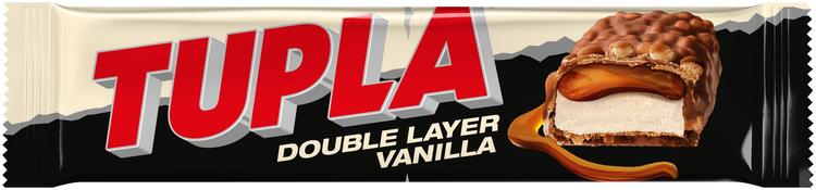 Tupla Double Layer šokolaadibatoon vanilje 48g