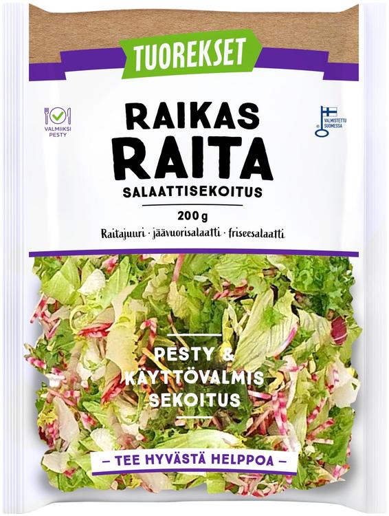 Värske salati segu 200g