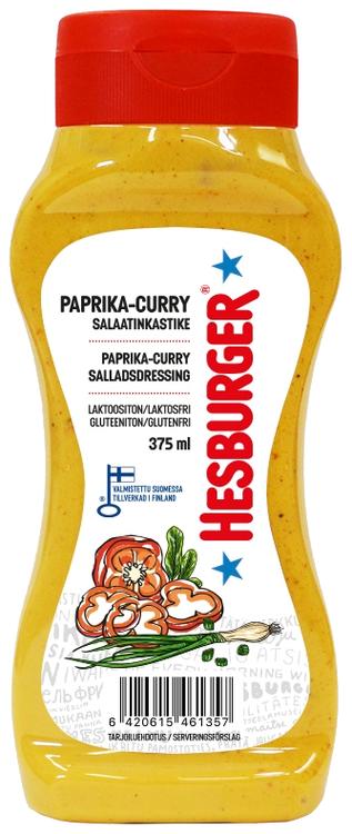 Hesburger salatikaste paprika ja karriga, 375 ml