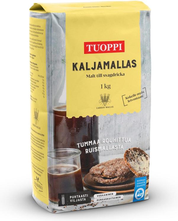 Tuoppi purustatud rukkilinnased linnasejoogi valmistamiseks 1 kg