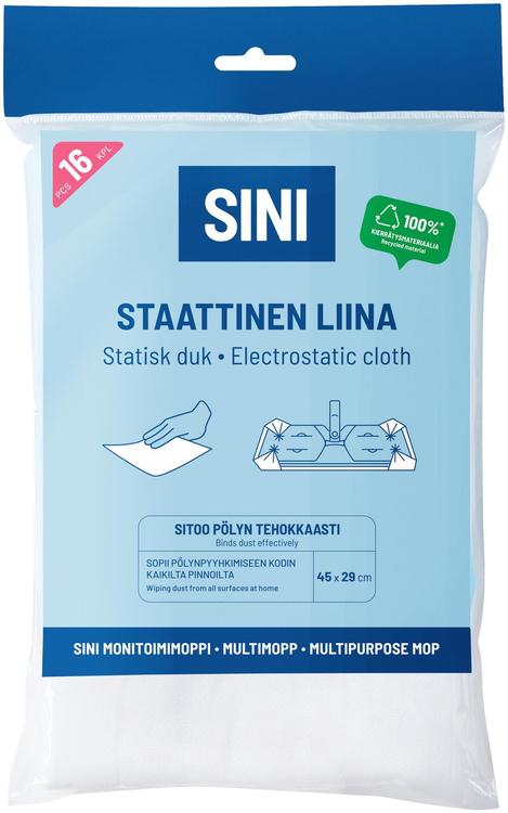 Sini lapp staatiline 45 x 29 cm