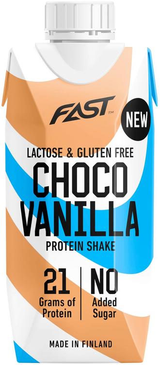 FAST Proteiini Shake šokolaadi-vanilje 250 ml