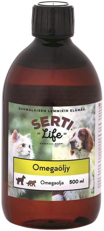 SertiLife Omega õli lemmikloomale 500ml