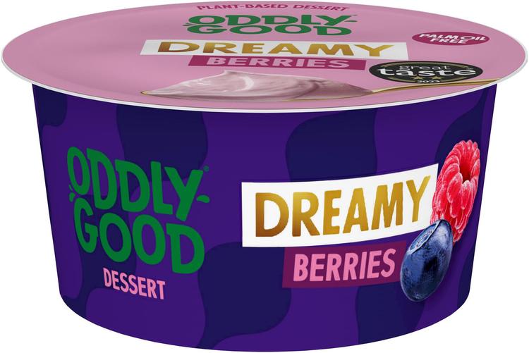Oddlygood Dreamy kaeradessert marja, 130 g