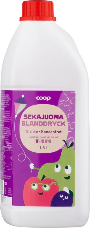 Coop segujoogi kontsentraat 1+3 1,5l