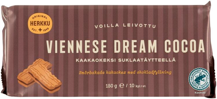 Herkku Viennese dream cocoa keksi 150 g