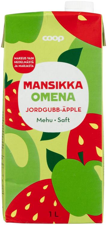 Coop maasika-õunajook 1 l