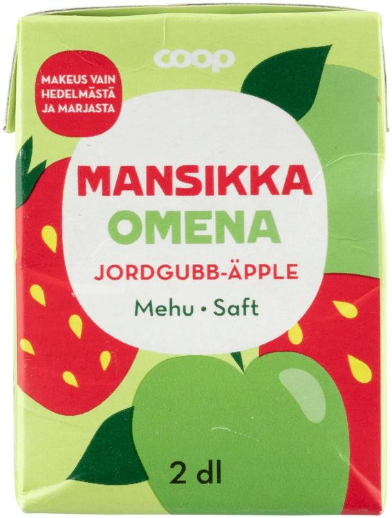 Coop maasika-õunajook 200 ml