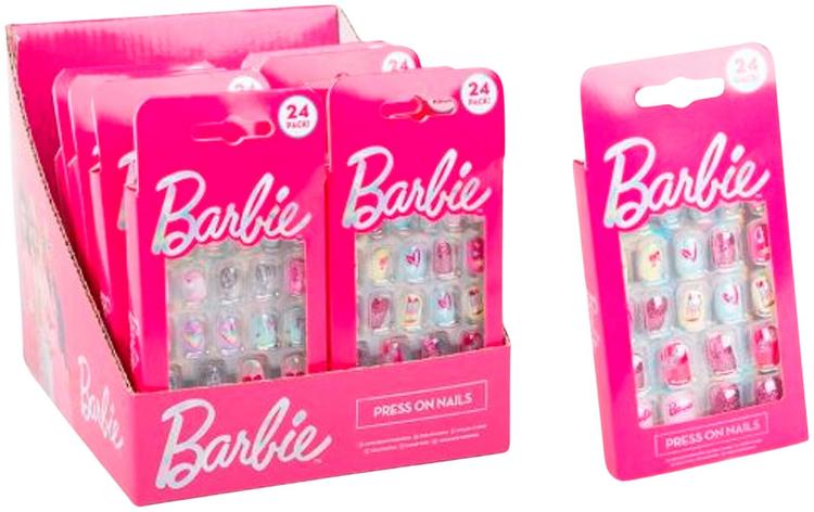 Kunstküüned Barbie laste 24tk