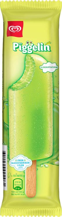Piggelin tutti-frutti jäätis 55 ml/55 g