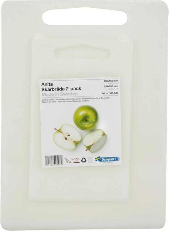 Lõikelaud 2tk 4+5 mm, plast
