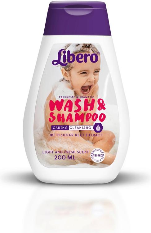Libero pesugeel ja šampoon 200 ml