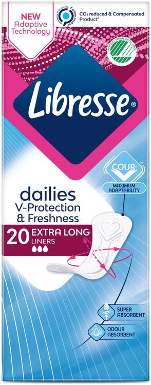 Libresse Extra Long pesukaitse 20 tk