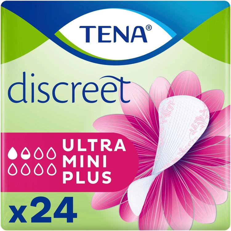 TENA Discreet Ultra Mini Plus inkontinents pesukaitse 24 tk