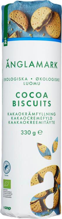 Änglamark cocoa biscuits kakaokreemitäidisega maheküpsised 330 g