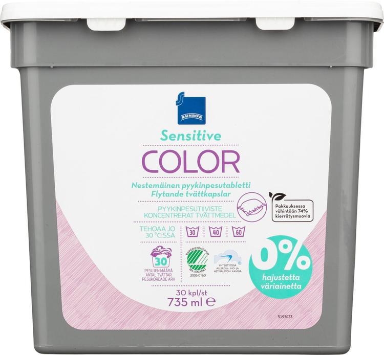 Rainbow sensitive pesutabletid 30tk
