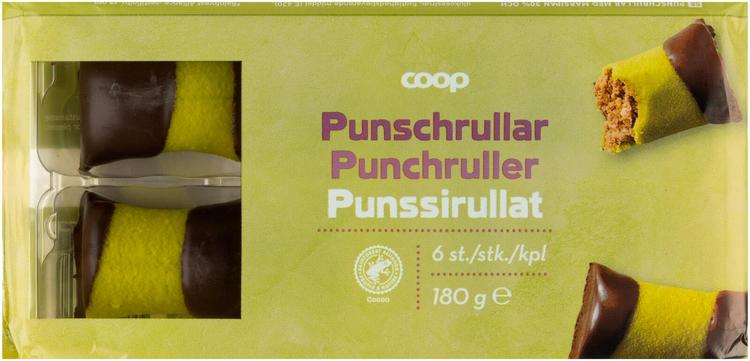 COOP PUNŠIRULLID 180 G