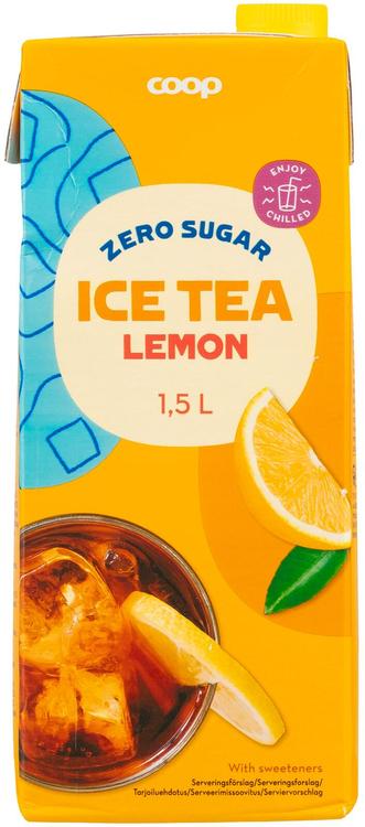 Coop sidruni jäätee suhkruvaba 1,5L