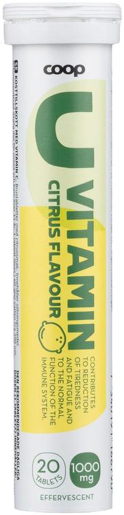 Coop VitaminC 1000mg Citrus20tb Kihisev