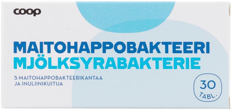 COOP piimhappebakter 30tbl